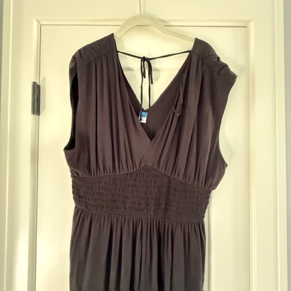 Old Navy Women's Wide Leg Black Jumpsuit Romper XL (Washed, never worn) - Picture 2 of 8